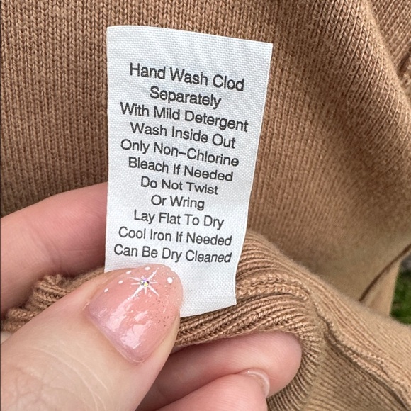 Cabi ‘French Trench’ sweater coat in Camel, size medium - Picture 8 of 8